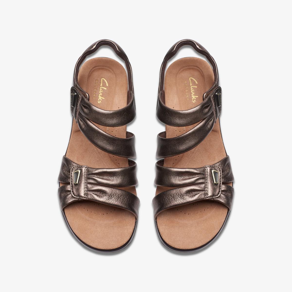 Clarks Kitly Ave Bronze Leather