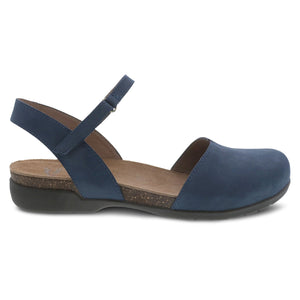 Dansko Rowan Navy Milled Nubuck