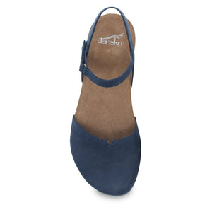 Dansko Rowan Navy Milled Nubuck