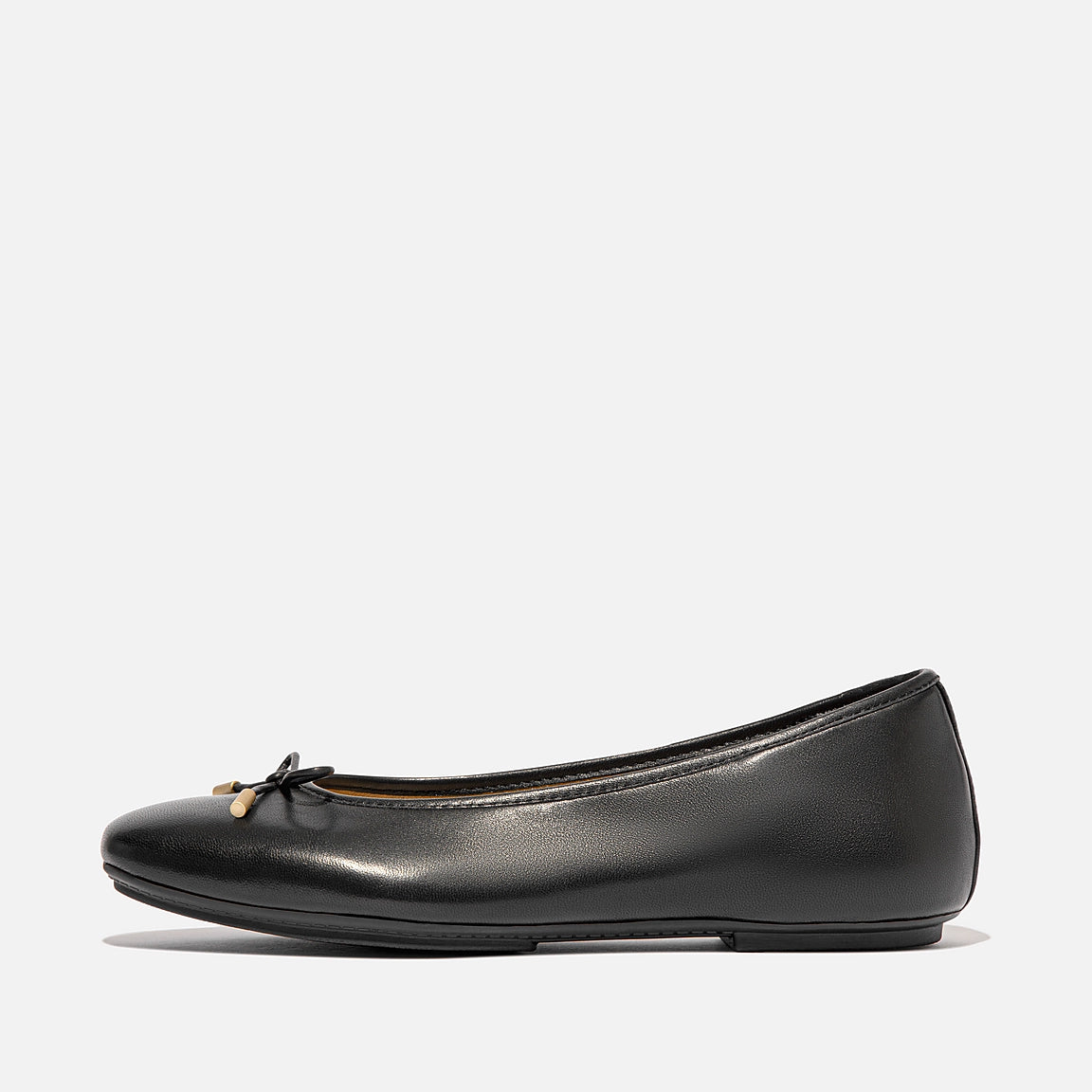 Fitflop DELICATO Bow Soft Leather Ballerinas