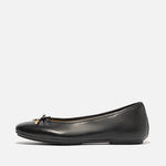 Fitflop DELICATO Bow Soft Leather Ballerinas