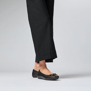 Fitflop DELICATO Bow Soft Leather Ballerinas
