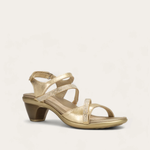 Naot Innovate Color Radiant Gold Lthr/Gold w/ Gold Rivets
