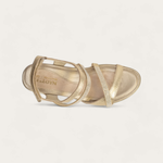 Naot Innovate Color Radiant Gold Lthr/Gold w/ Gold Rivets