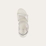Naot Innovate Color Soft Silver Lthr w/ Clear Rhinestones