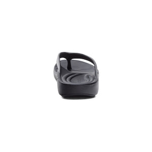 Aetrex W Maui Orthotics Flip Pewter Gloss