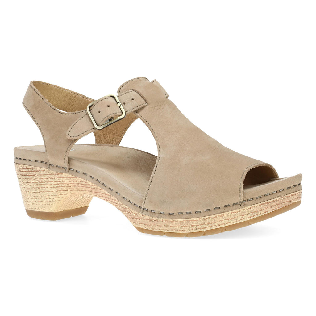Dansko Laverne Sand Milled Nubuck Sandal