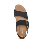Aetrex Ashley Arch Support Wedge Black