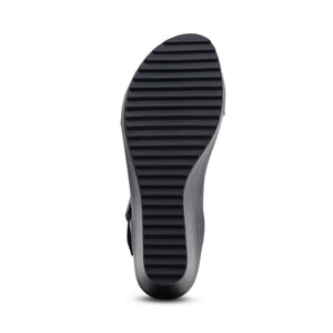 Aetrex Andrea Quarter Strap Wedge