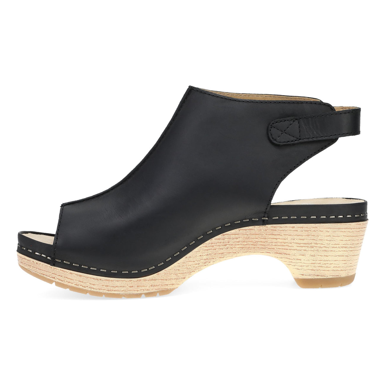 Dansko Lizzy Black Oiled Pull up