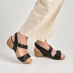 Dansko Trinity Black Burnished Nubuck SALE