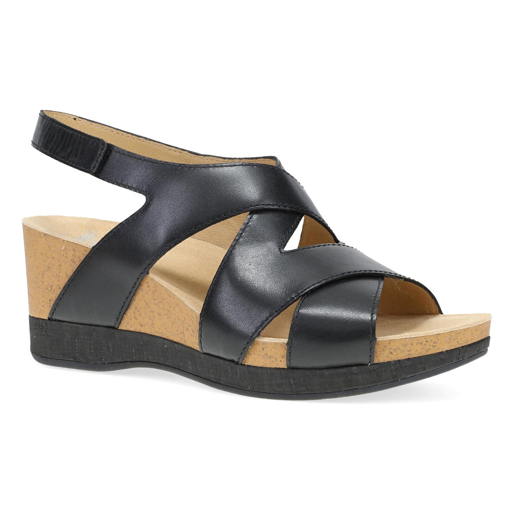 Dansko Shyla Black Burnished Nappa