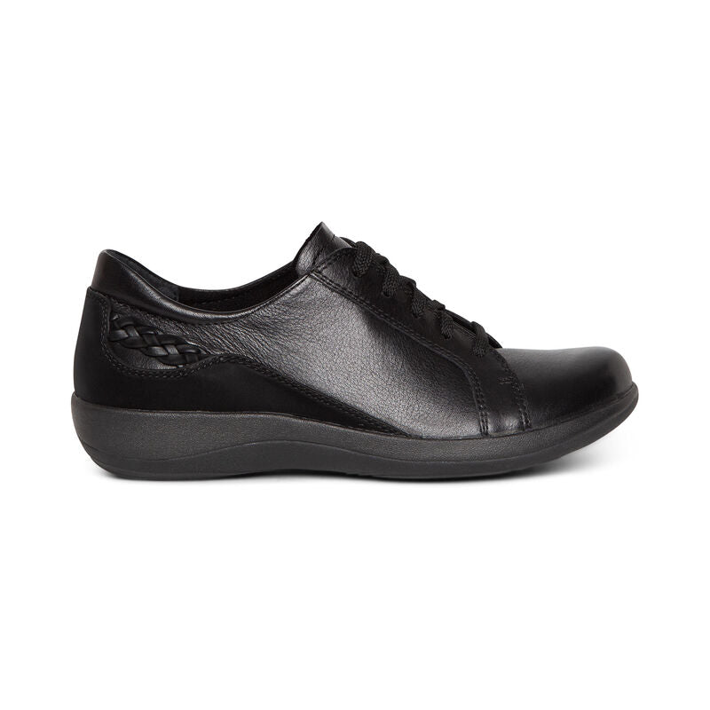 Aetrex Dana Lace up Oxford Black