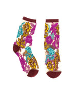Sock Candy Gem Garden Sheer Crew Sock FW25-3 Multi