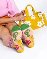 Sock Candy Dopamine Cats Sheer Crew Sock SS23-4 Multi