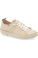 On Foot Style 30250 Silken Low Top Sneaker Beige