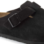 Birkenstock Boston Black Soft footbed Style 0660471 Regular/Wide