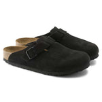 Birkenstock Boston Black Soft footbed Style 0660471 Regular/Wide