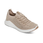 Aetrex Carly Sparkle Arch Support Sneaker - Tan