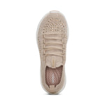 Aetrex Carly Sparkle Arch Support Sneaker - Tan