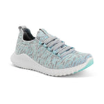 Aetrex Carly Lace Up Sky Blue Multi