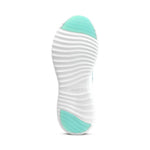 Aetrex Carly Lace Up Sky Blue Multi