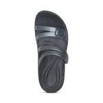 Aetrex Janey Sport Slide - Pewter