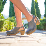 Dansko Sassy Slate Milled Nubuck
