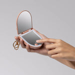 Kit Sch Terracotta Compact Mirror Keychain