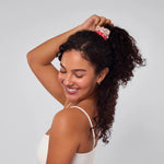 Kit Sch Cherry Blossom Ruched Satin Scrunchies 5pc Set