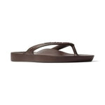Archies Arch Support Flip Flops- Brown