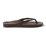 Archies Arch Support Flip Flops- Brown