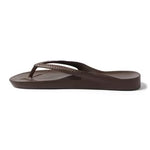 Archies Arch Support Flip Flops- Brown