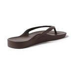 Archies Arch Support Flip Flops- Brown