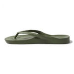 Archies Arch Support Flip Flops- Olive