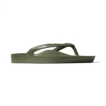 Archies Arch Support Flip Flops- Olive