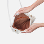 Hobo Draft Crossbody White