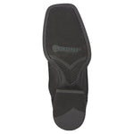 Ariat Sport Wide Square Toe Western Boot - Black Deertan 10016292 CLEARANCE