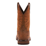 Ariat Groundbreaker Wide Square Toe Waterproof Work Boot - Dark Brown 10024984
