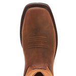 Ariat Groundbreaker Wide Square Toe Waterproof Work Boot - Dark Brown 10024984