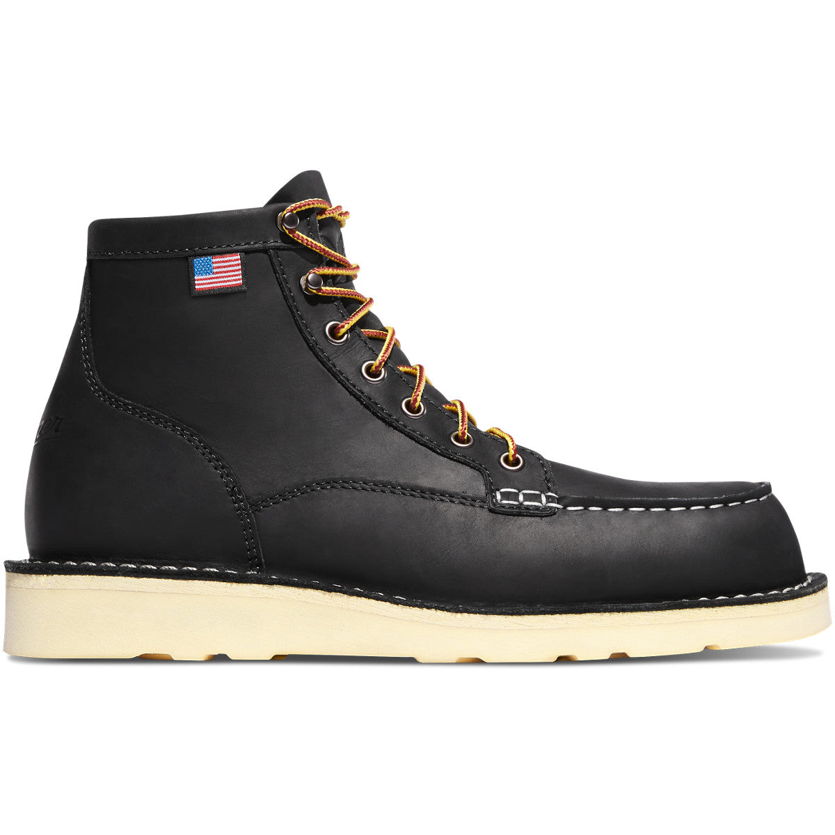 Danner Bull Run Moc Toe 6" - Black 15568