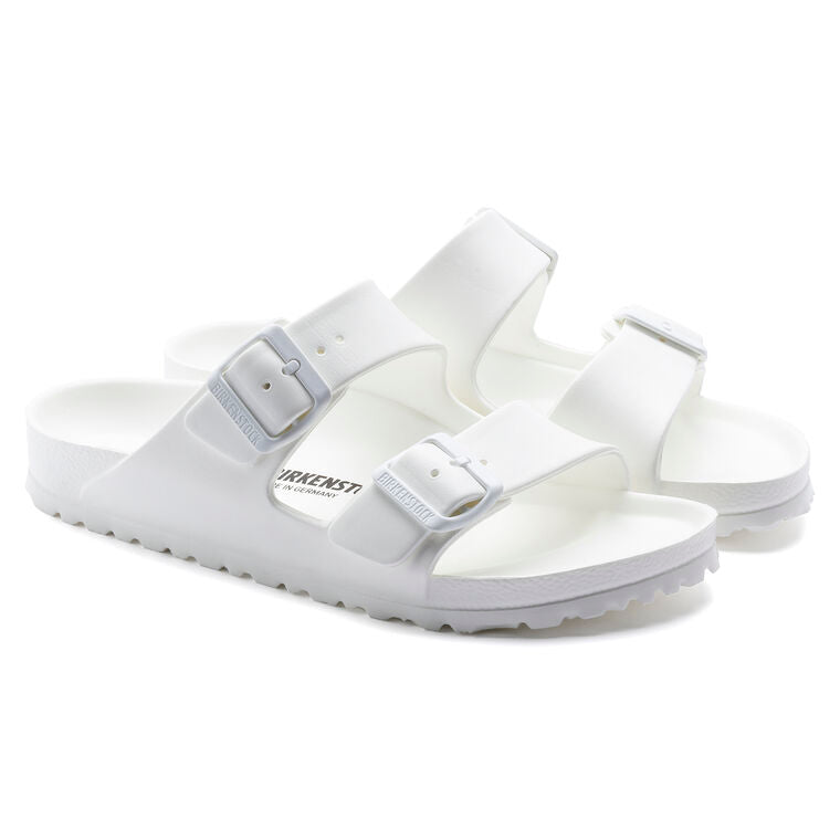 Birkenstock Arizona Eva Metallic White
