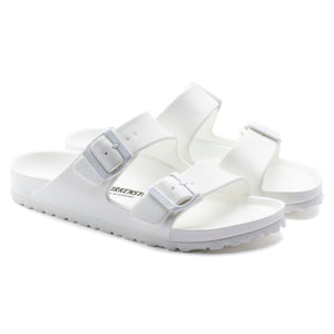 Birkenstock Arizona Eva Metallic White