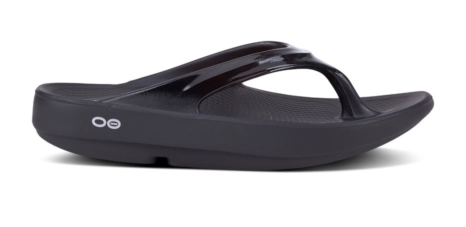Oofos Oolala Thong Black-Black