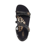 Aetrex Jillian Braided Quarter Strap