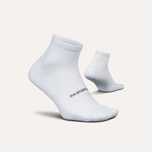 Feetures High Performance Ultra Light Quarter White Medium