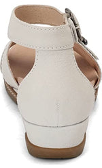 Dansko Astrid Ivory Textured Nubuck. CLEARANCE