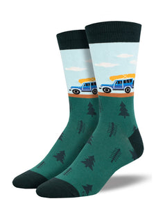 MEN'S "HAPPY CAMPER" SOCKS