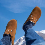 Birkenstock Boston Shearling Mink/Natural