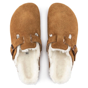 Birkenstock Boston Shearling Mink/Natural